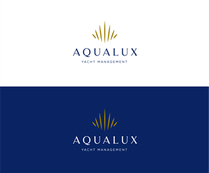 Logo Design by Drawing Room for Aqualux Yacht Management LLC | Design: #33820460