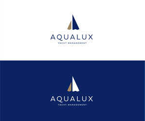 Logo Design by Drawing Room for Aqualux Yacht Management LLC | Design: #33820553