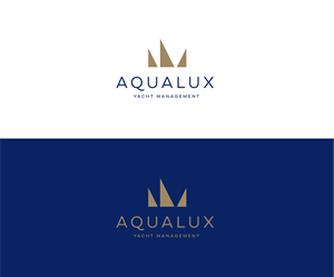 Logo Design by Drawing Room for Aqualux Yacht Management LLC | Design: #33820554