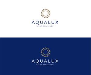 Logo Design by Drawing Room for Aqualux Yacht Management LLC | Design: #33820555