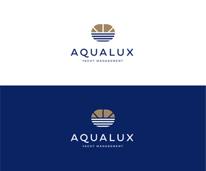 Logo Design by Drawing Room for Aqualux Yacht Management LLC | Design: #33820557