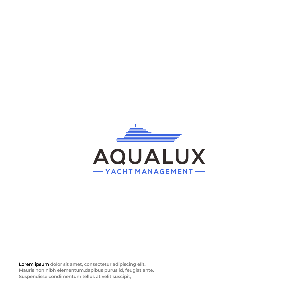 Design de Logo par Mantra™ pour Aqualux Yacht Management LLC | Design #33823042