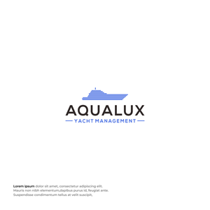 Logo Design by Mantra™ for Aqualux Yacht Management LLC | Design: #33823042