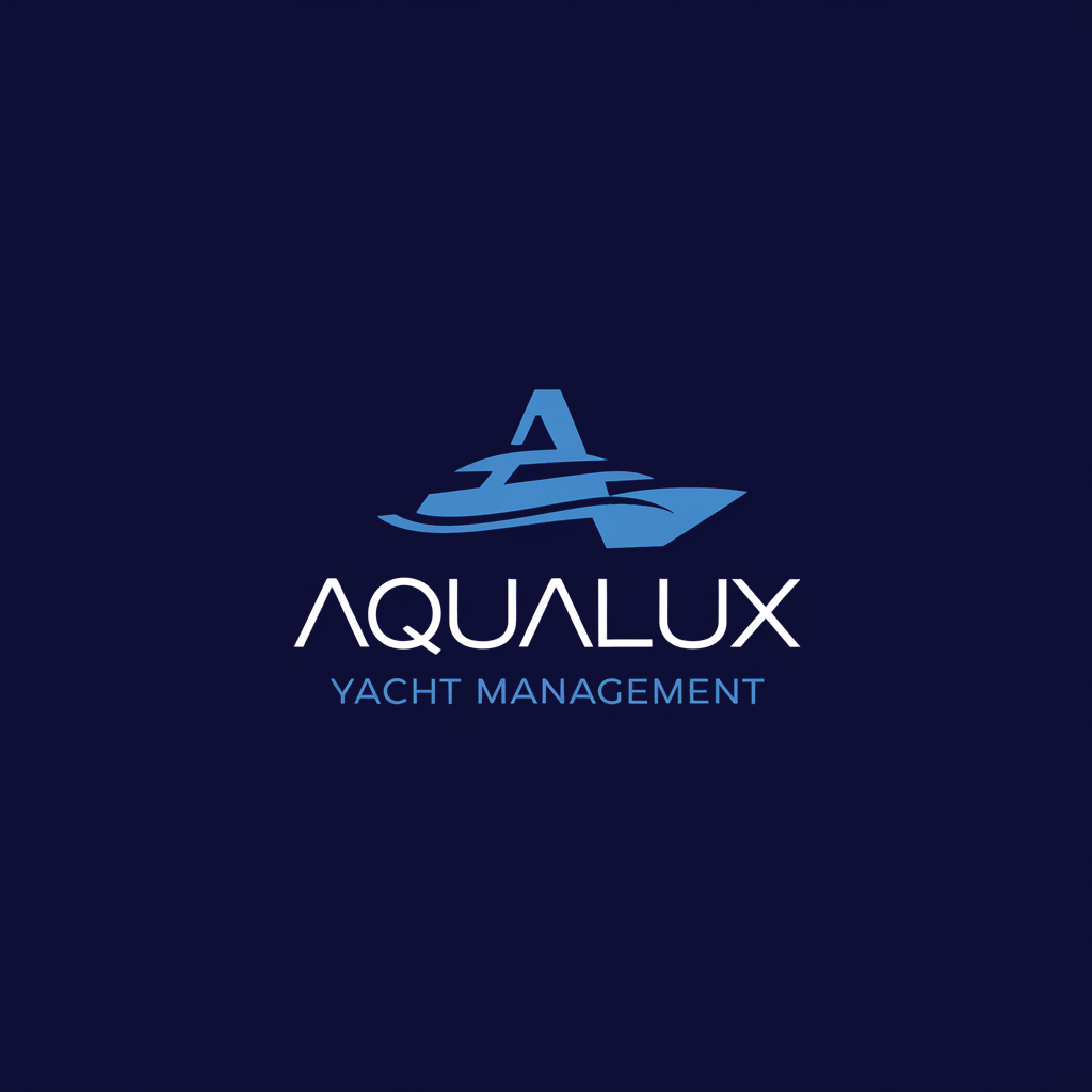 Logo Design by maruf12 for Aqualux Yacht Management LLC | Design #33822482