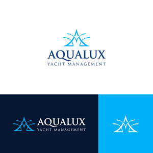 Logo Design by The Lion Studios for Aqualux Yacht Management LLC | Design: #33822166