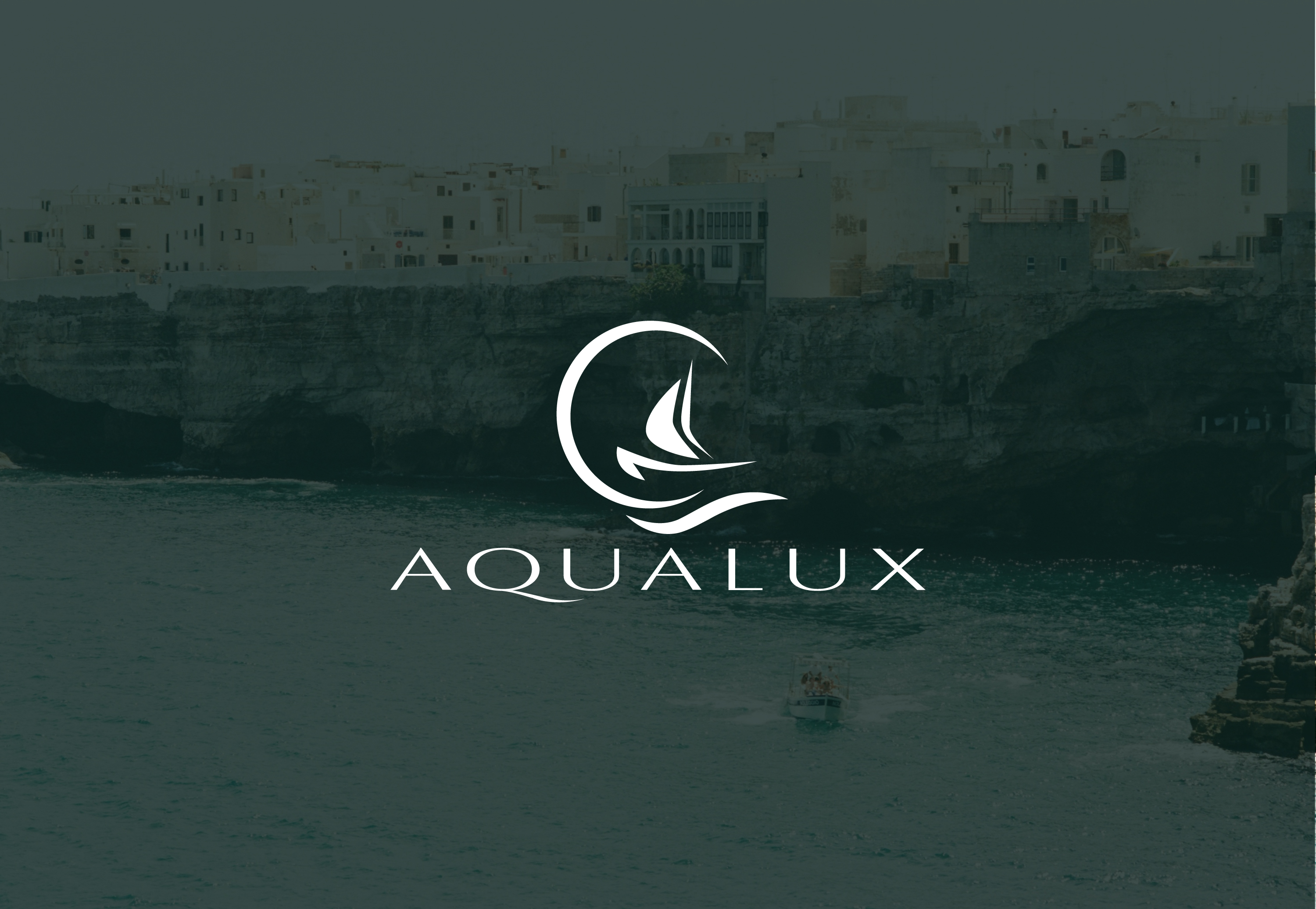 Logo Design by zeykan for Aqualux Yacht Management LLC | Design #33821630