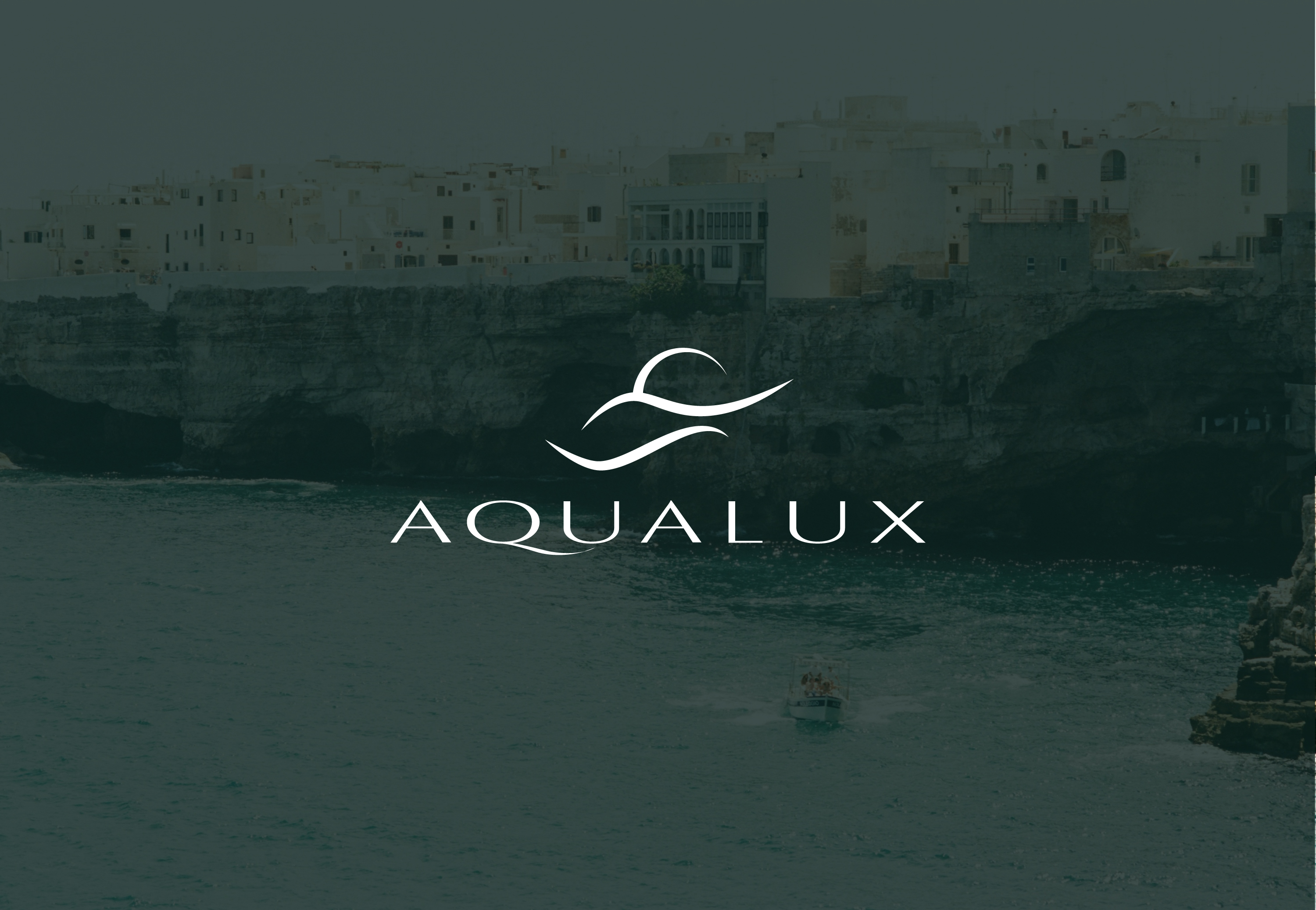 Logo Design by zeykan for Aqualux Yacht Management LLC | Design #33822077