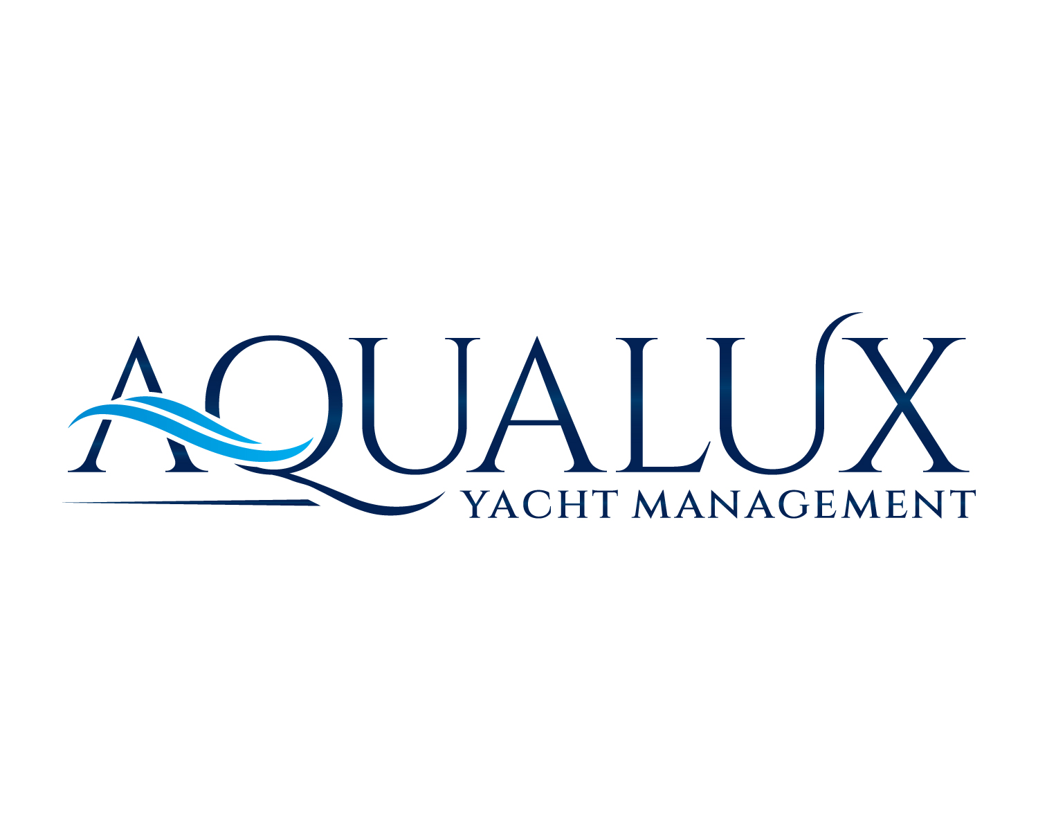Logo Design by Atec for Aqualux Yacht Management LLC | Design #33821026