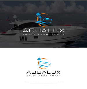 Logo Design by sushsharma99 for Aqualux Yacht Management LLC | Design: #33821126