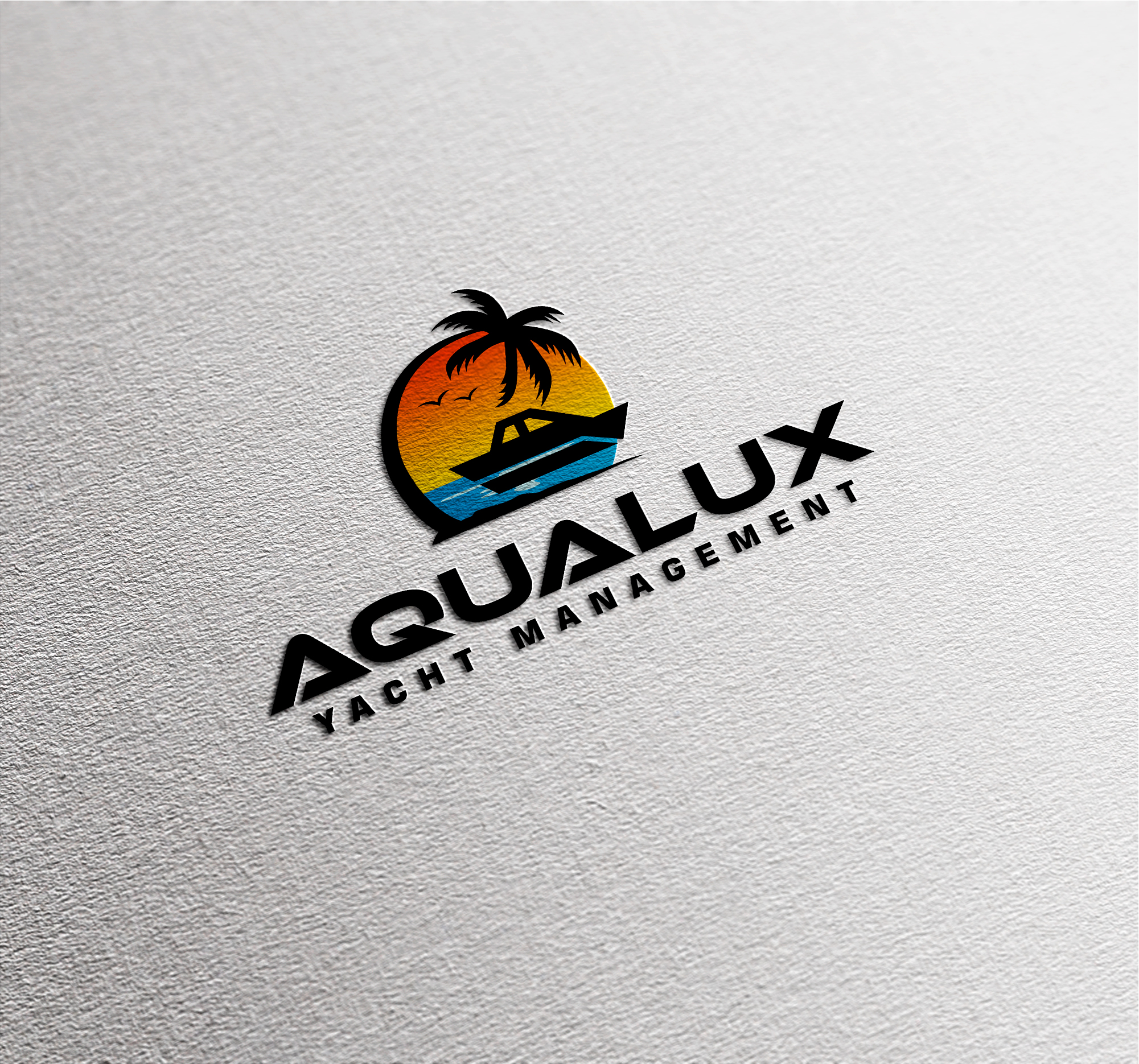Logo Design by sushsharma99 for Aqualux Yacht Management LLC | Design #33821177