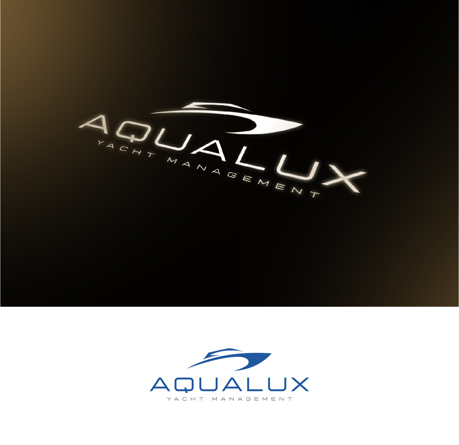 Logo Design by sushsharma99 for Aqualux Yacht Management LLC | Design #33821531