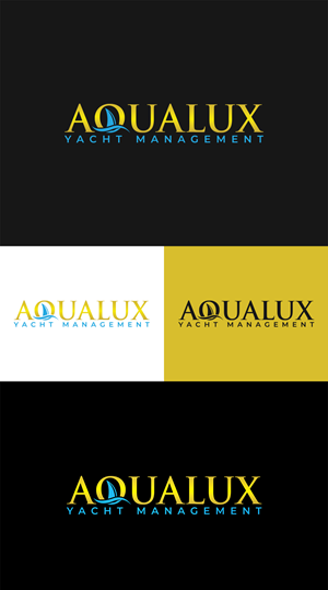 Logo Design by Imran_me for Aqualux Yacht Management LLC | Design #33827739