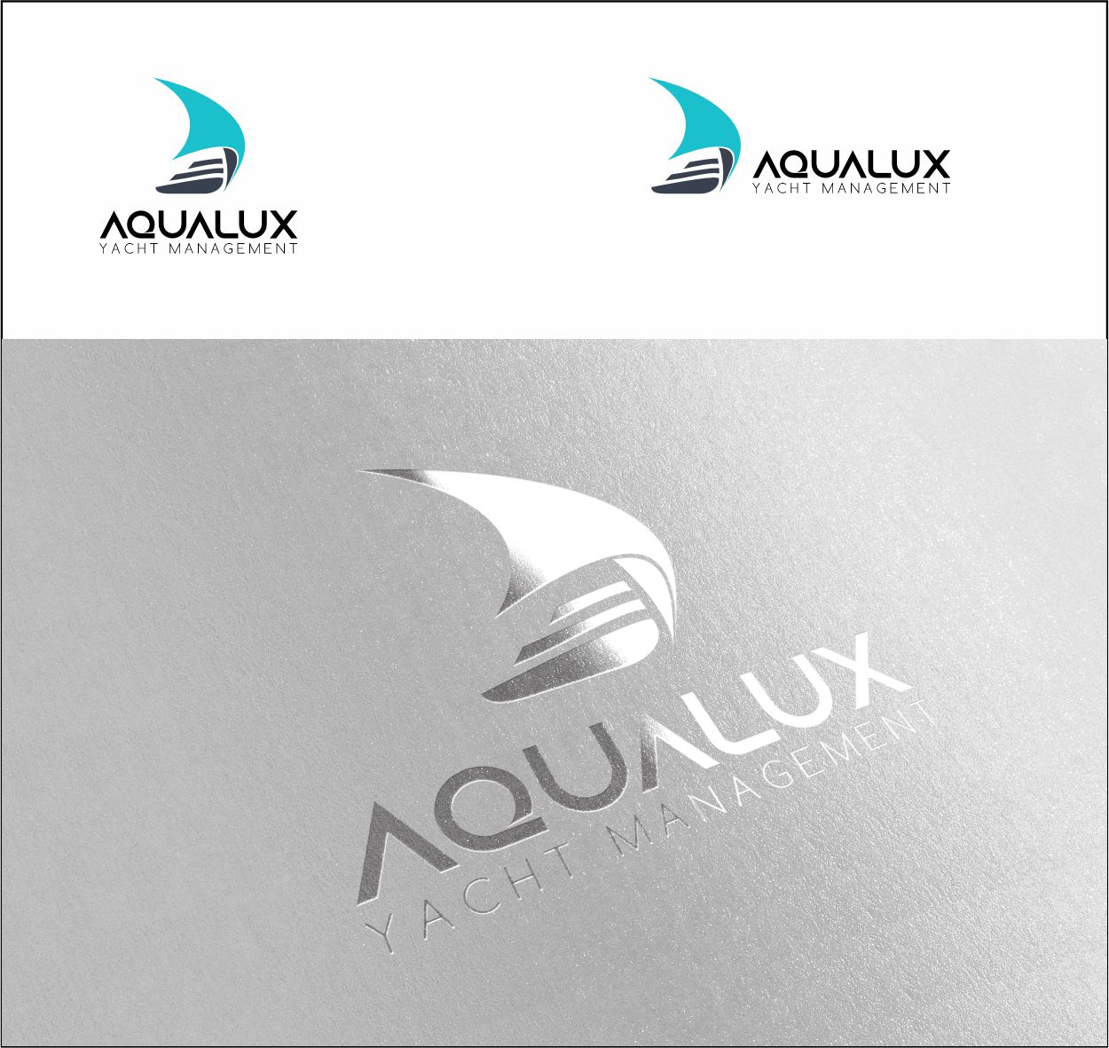 Logo Design by GreendArt for Aqualux Yacht Management LLC | Design #33822527