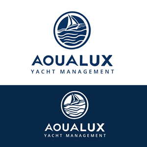 Logo Design by CreativeFeather for Aqualux Yacht Management LLC | Design: #33822092