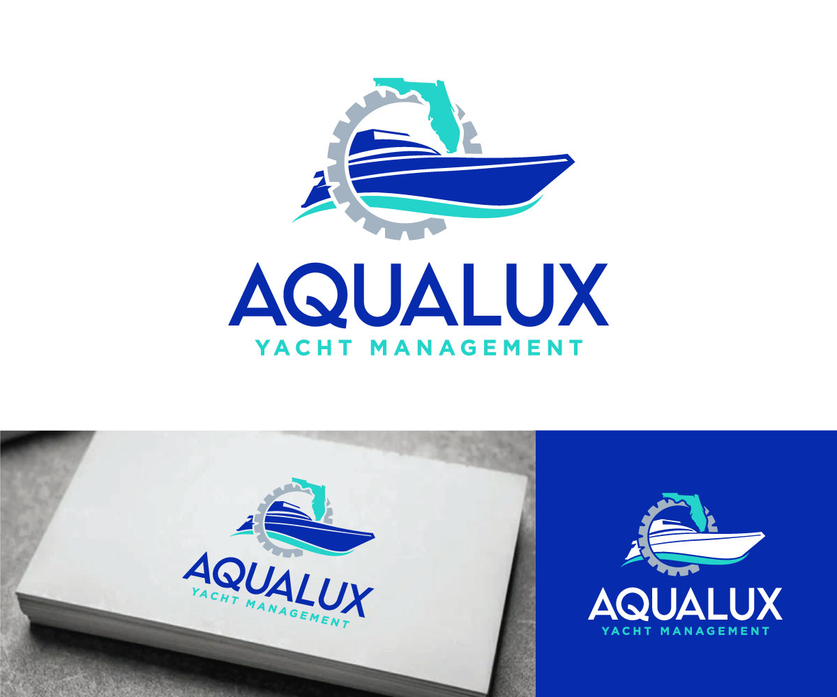 Diseño de Logo por Ansh Design para Aqualux Yacht Management LLC | Diseño #33822213