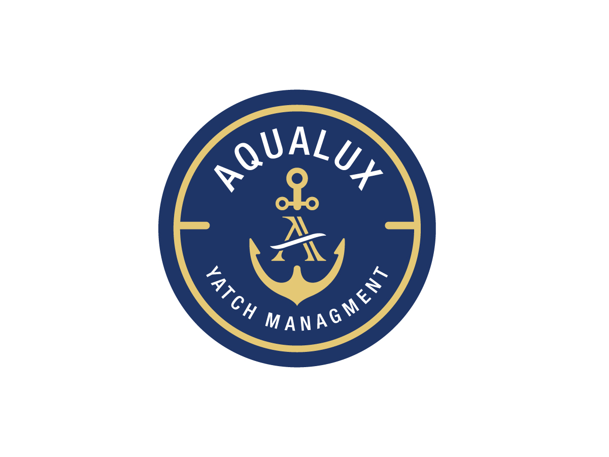 Logo Design by Zinkblot for Aqualux Yacht Management LLC | Design #33822363