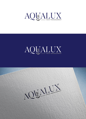 Logo Design by flora.c design for Aqualux Yacht Management LLC | Design: #33825405