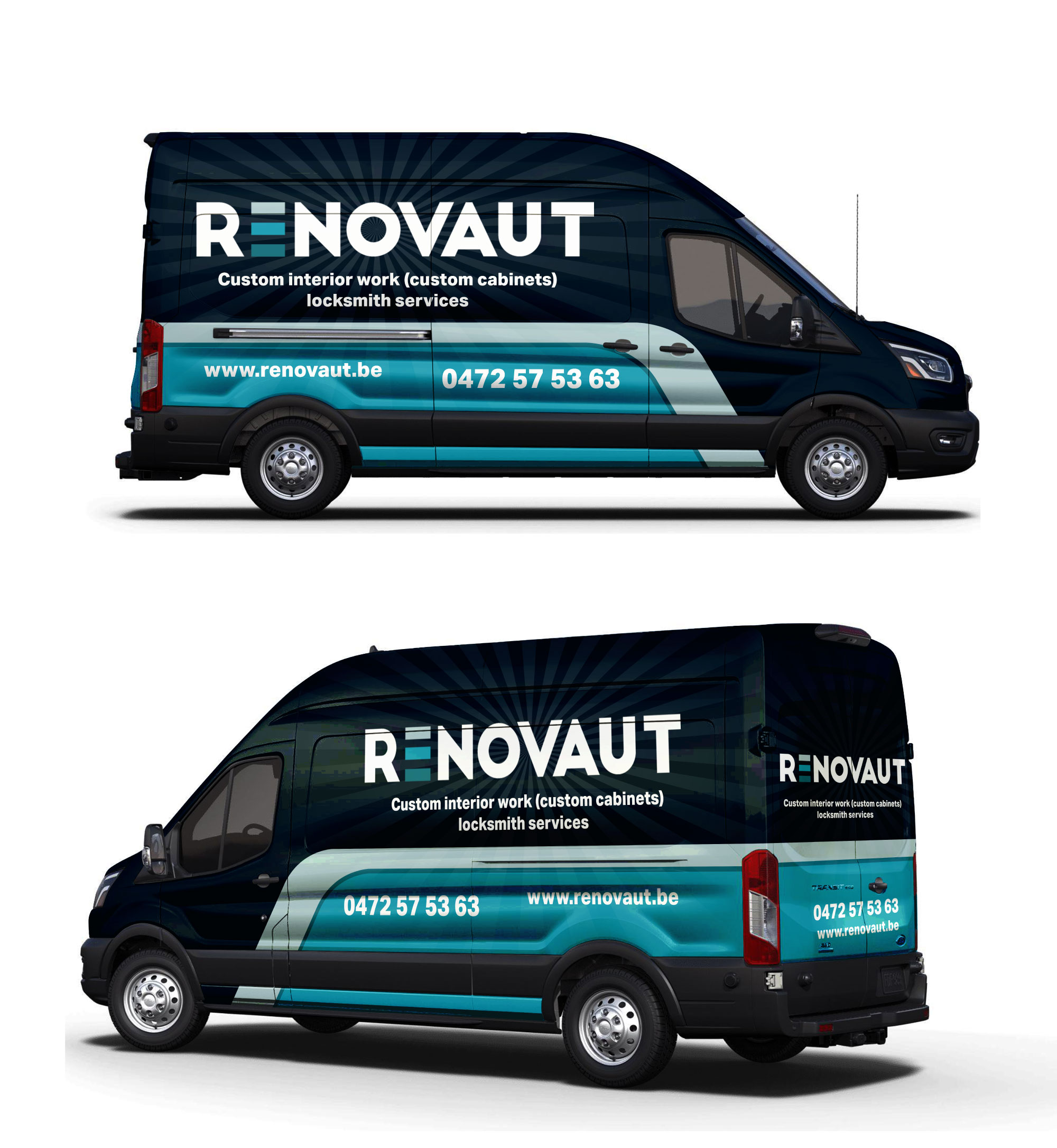 Car Wrap Design by LAXMI DESIGNHUB for renovaut | Design #33846763