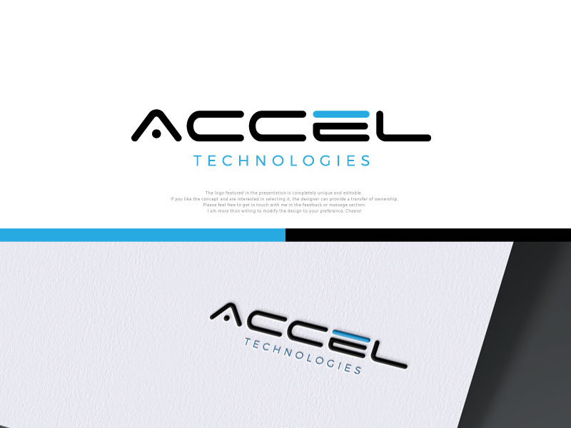 Logo Design by Cliping_path for Accel Technologies | Design #33829265