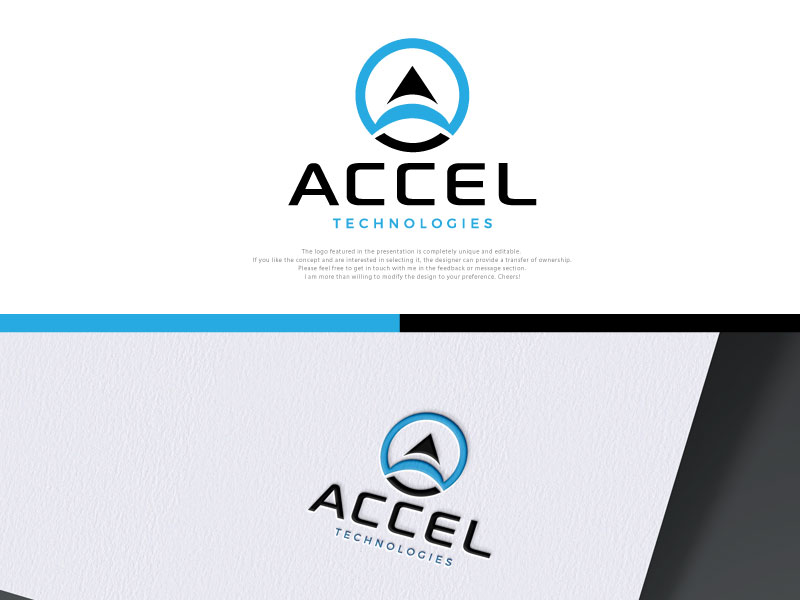 Logo Design by Cliping_path for Accel Technologies | Design #33829648