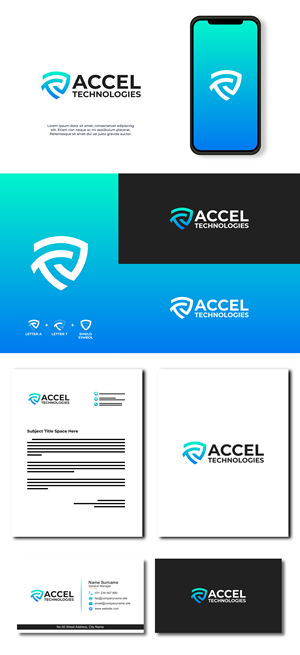 Logo Design by Zaid Al Faqih for Accel Technologies | Design: #33848081
