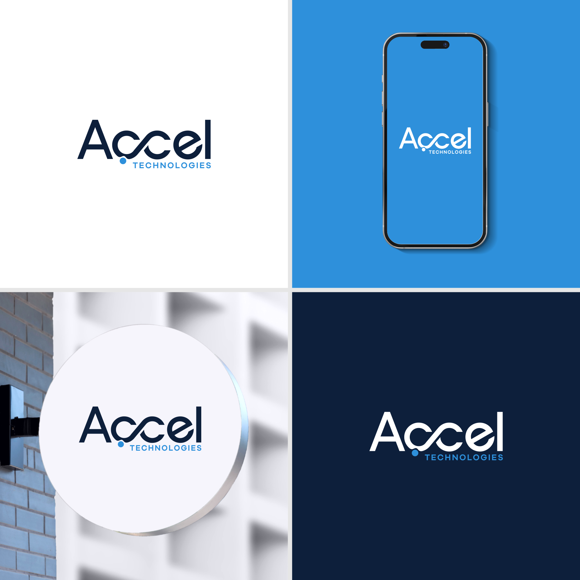 Logo Design by Royco for Accel Technologies | Design #33829296
