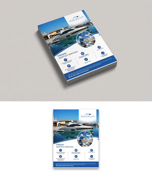 Flyer Design by Design Motion for Aqualux Yacht Management LLC | Design: #33840680
