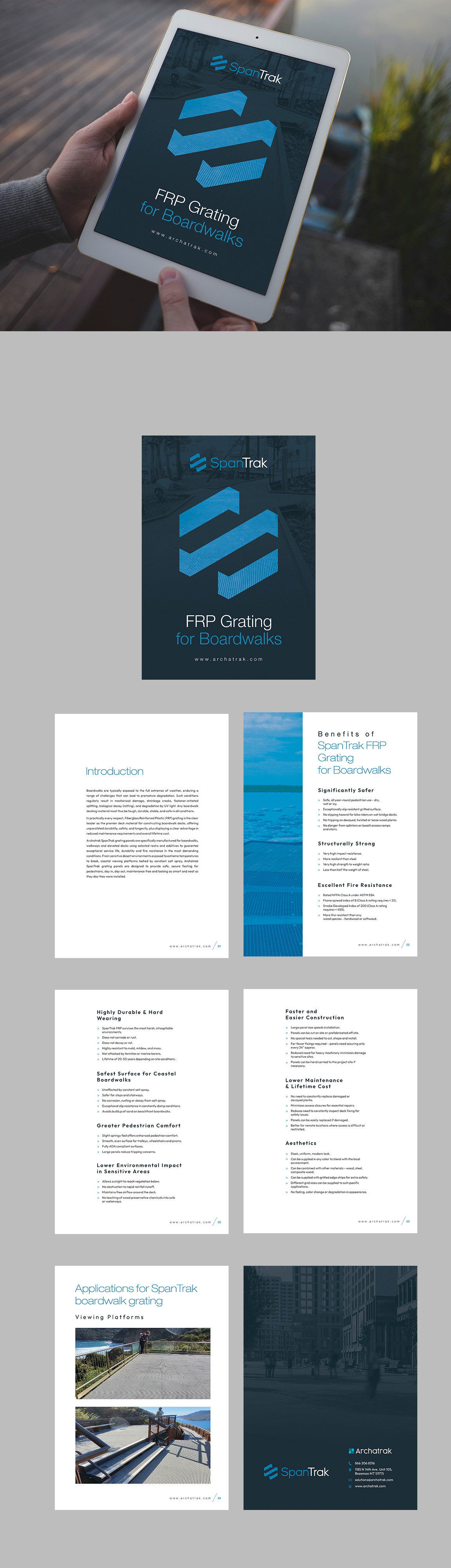 Brochure Design by Deepak_9_Malhotra for Archatrak Inc. | Design #33833874