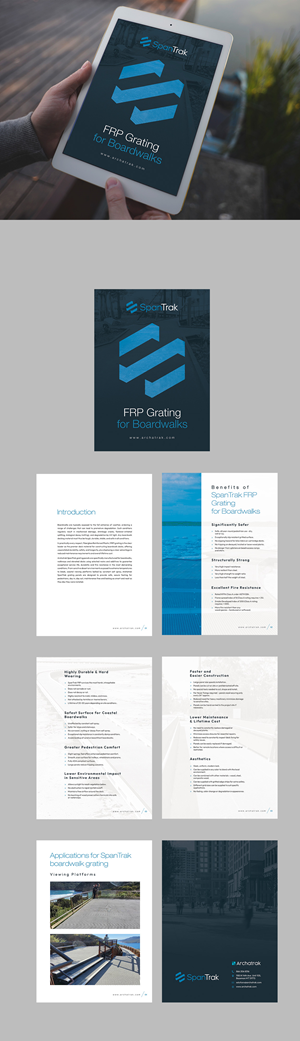 Diseño de Brochure por Deepak_9_Malhotra para Archatrak Inc. | Diseño: #33878935