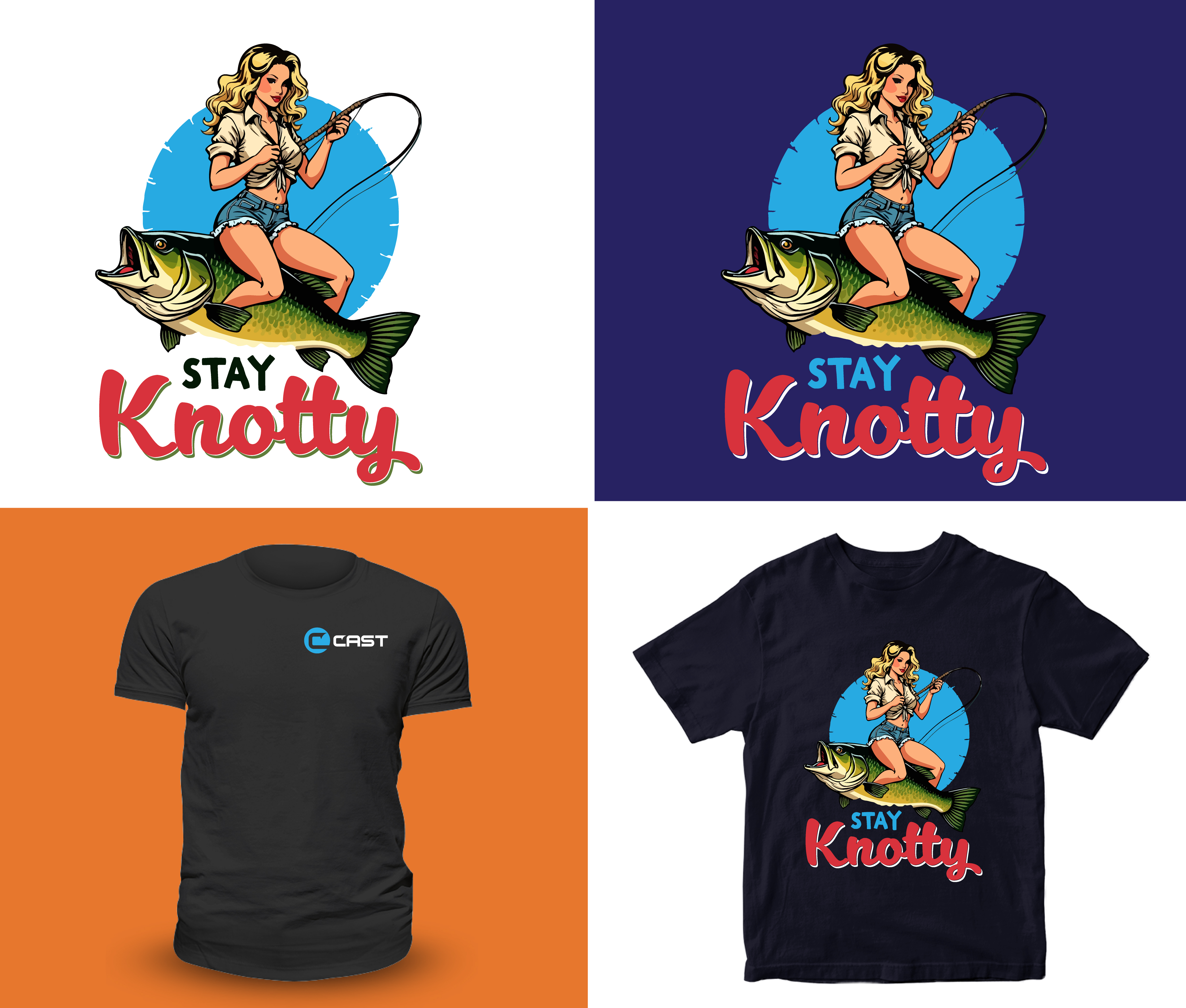 T-shirt Design by Karim Craft for Cast Threads | Design #33850334