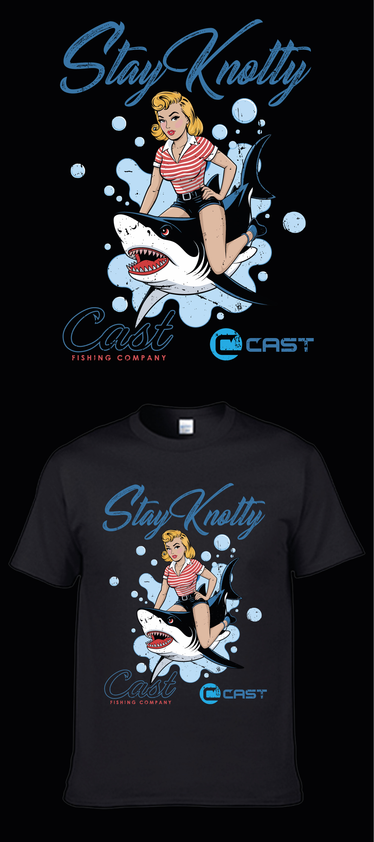 T-shirt Design by mounir.co for Cast Threads | Design #33835674