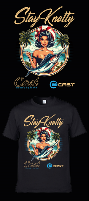 T-shirt Design by mounir.co for Cast Threads | Design: #33835984