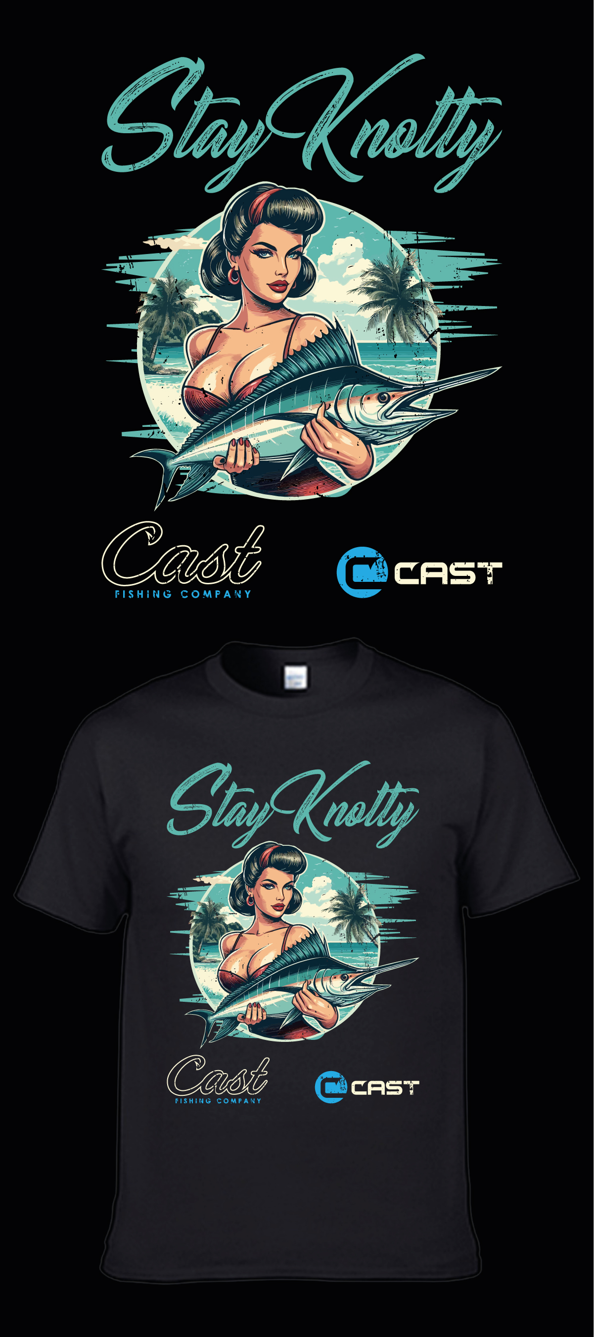 T-shirt Design by mounir.co for Cast Threads | Design #33836977