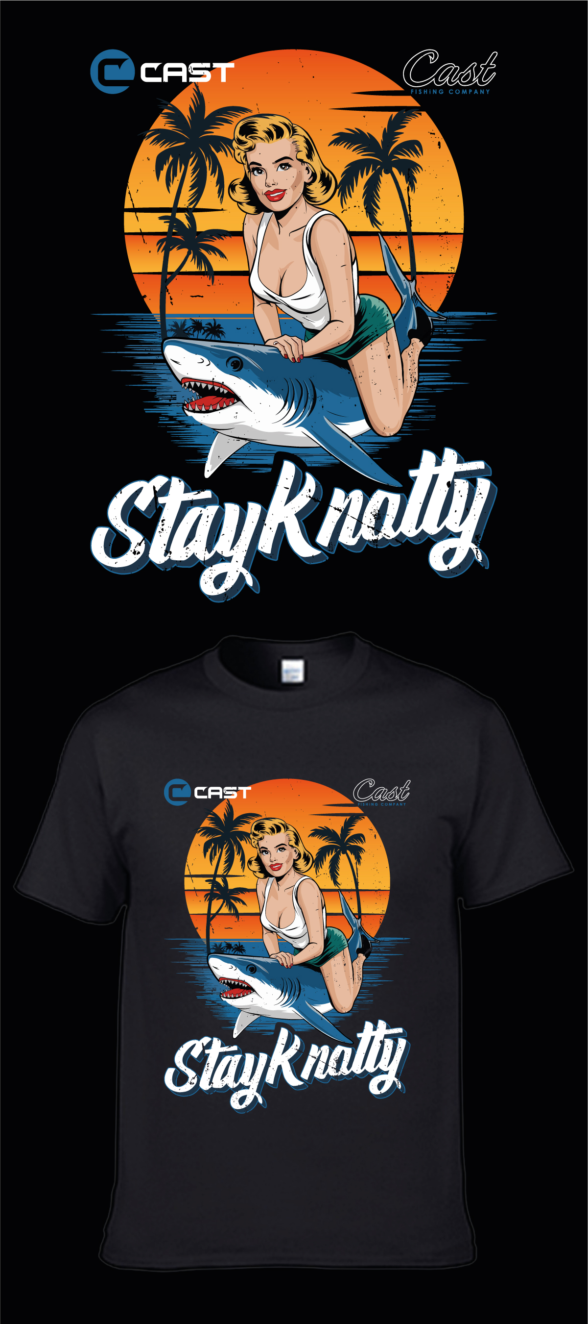 T-shirt Design by mounir.co for Cast Threads | Design #33848352