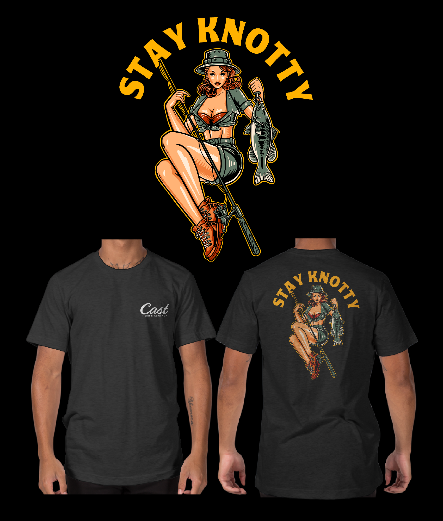 T-Shirt-Design von cithuwill für Cast Threads | Design #33879659