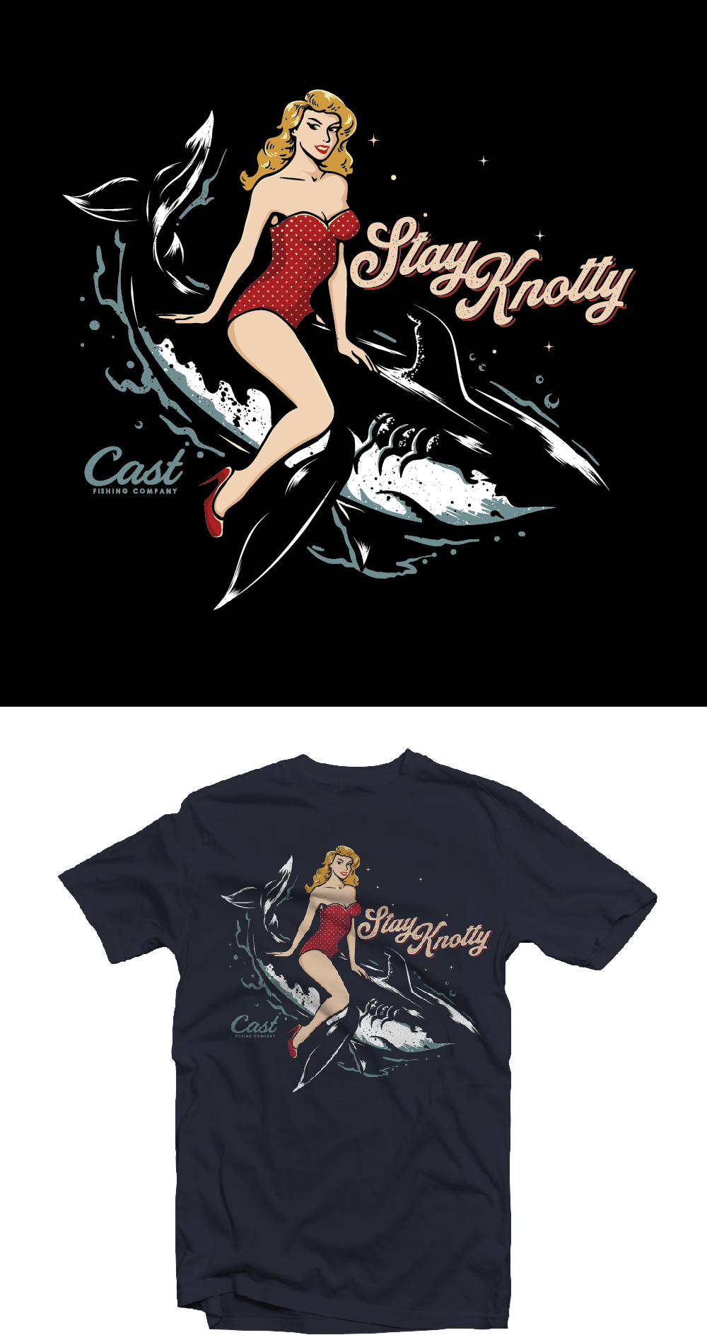 T-shirt Design by Ngoeg for Cast Threads | Design #33905117