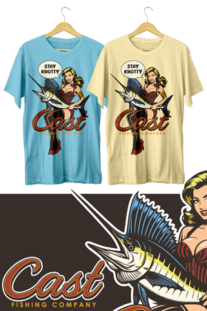 T-Shirt-Design von HELLOCRUNK für Cast Threads | Design #33889219
