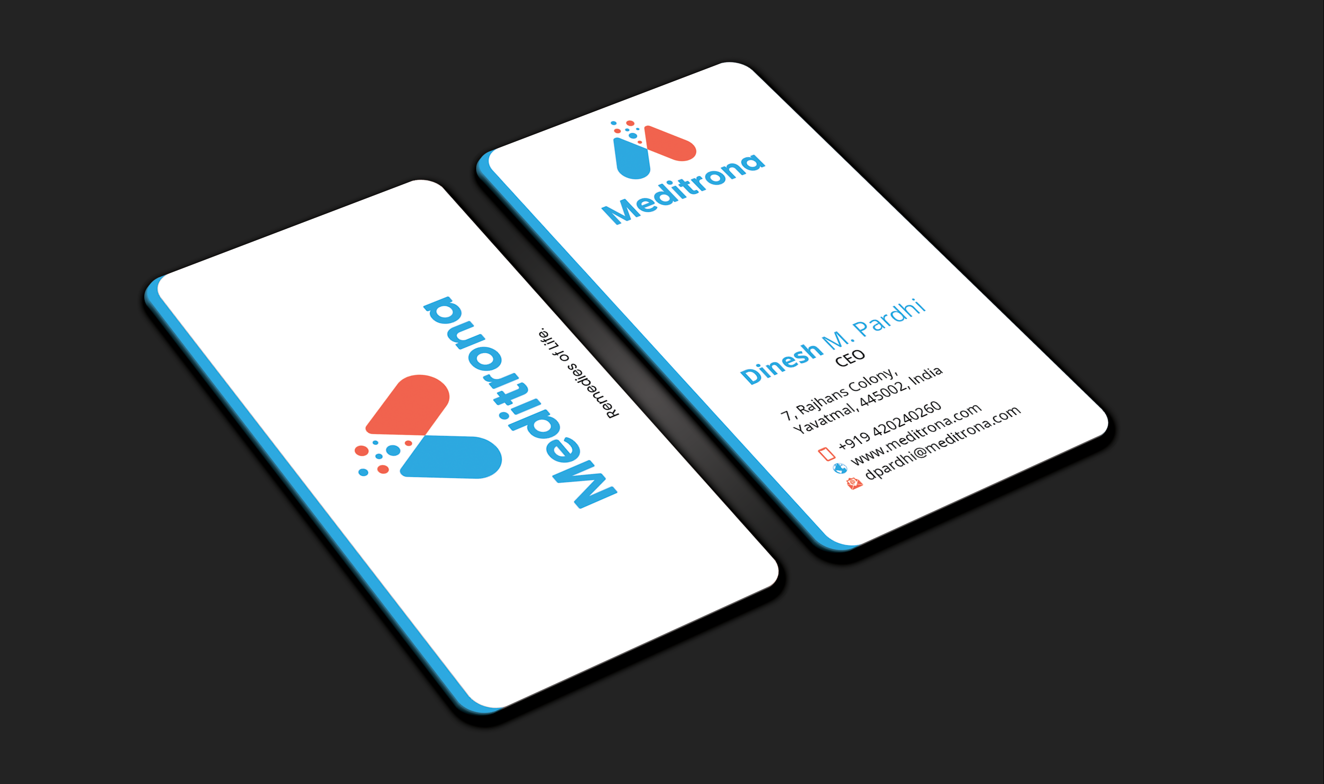 Business Card Design by DesignerShahadat for this project | Design #33862526