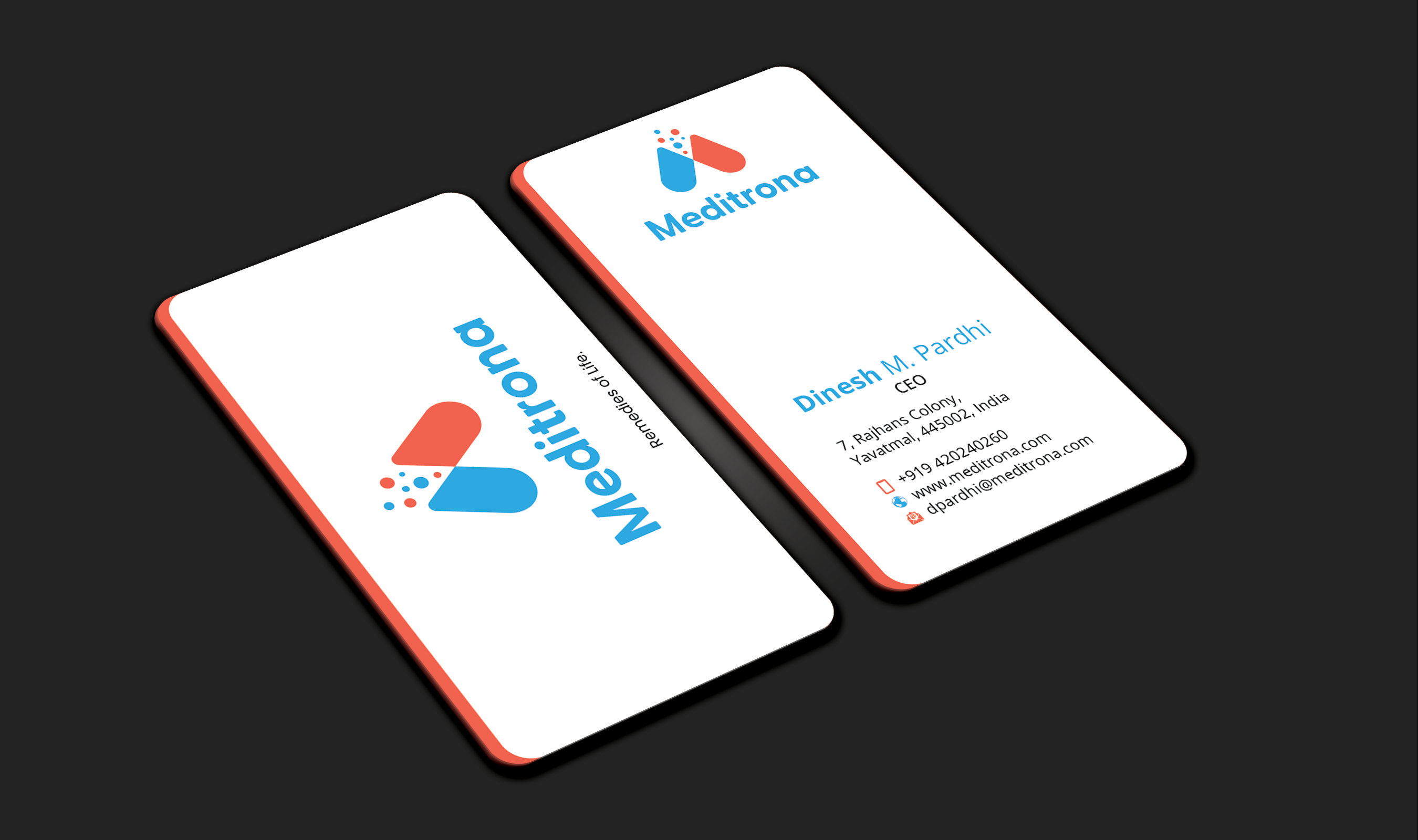 Business Card Design by DesignerShahadat for this project | Design #33862546