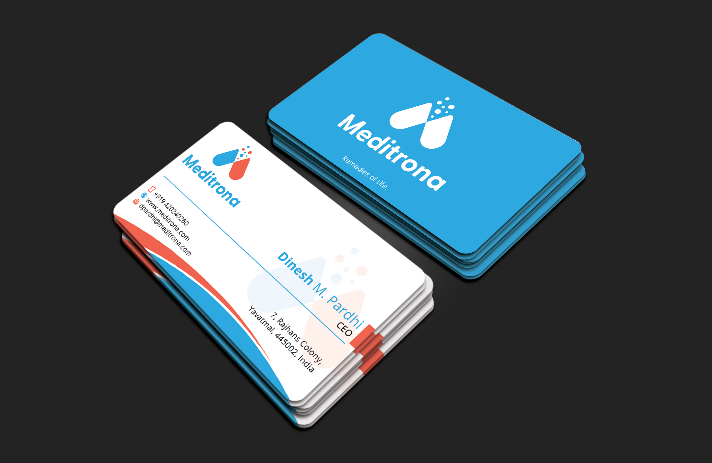 Business Card Design by DesignerShahadat for this project | Design #33869768