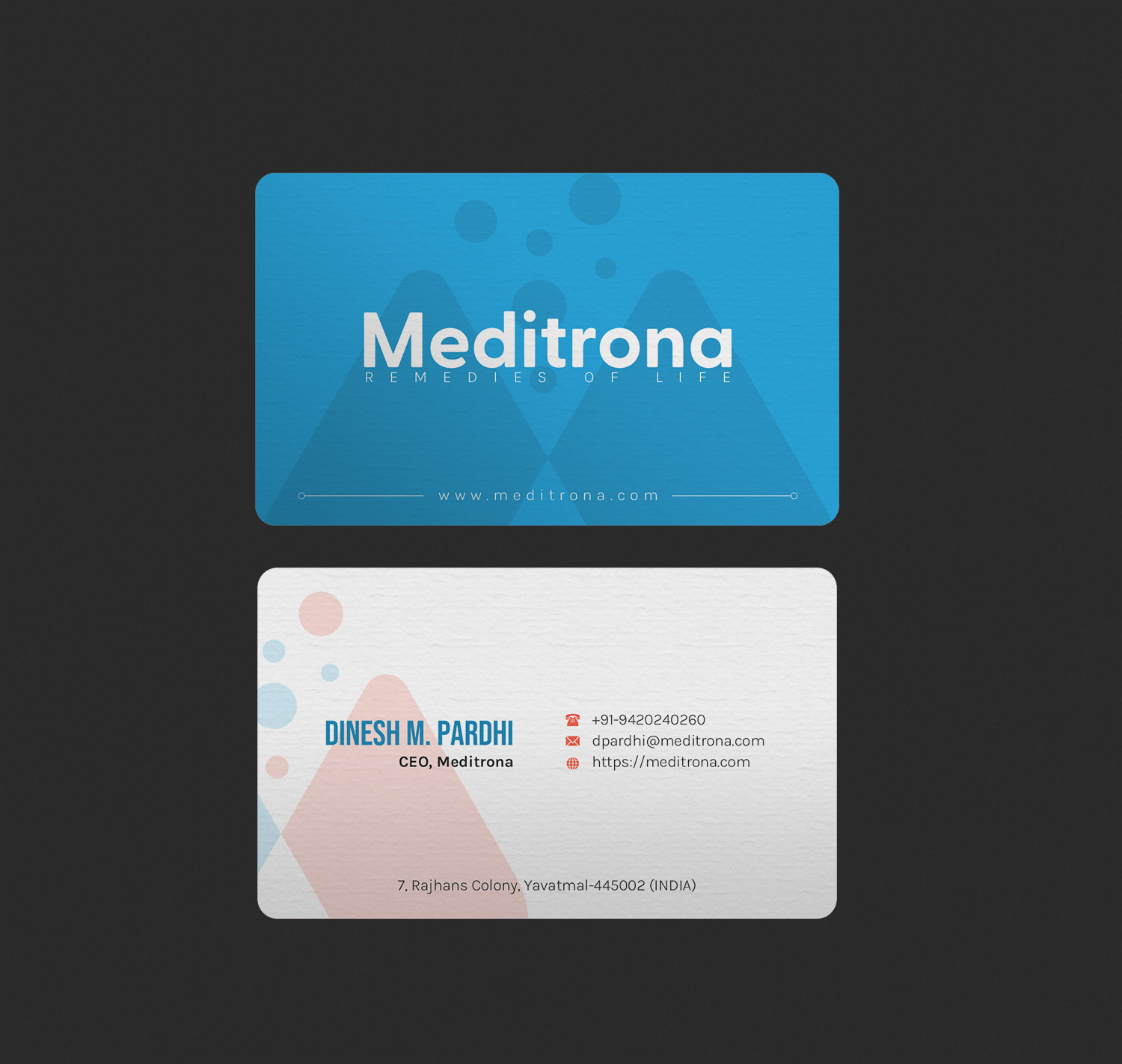 Business Card Design by INDIAN_Ashok for this project | Design #33847943