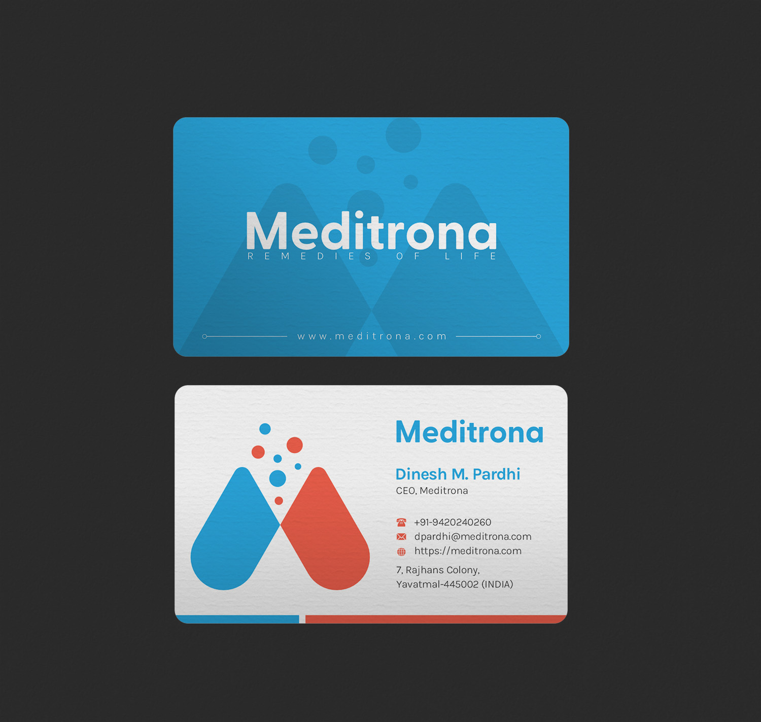 Business Card Design by INDIAN_Ashok for this project | Design #33847944