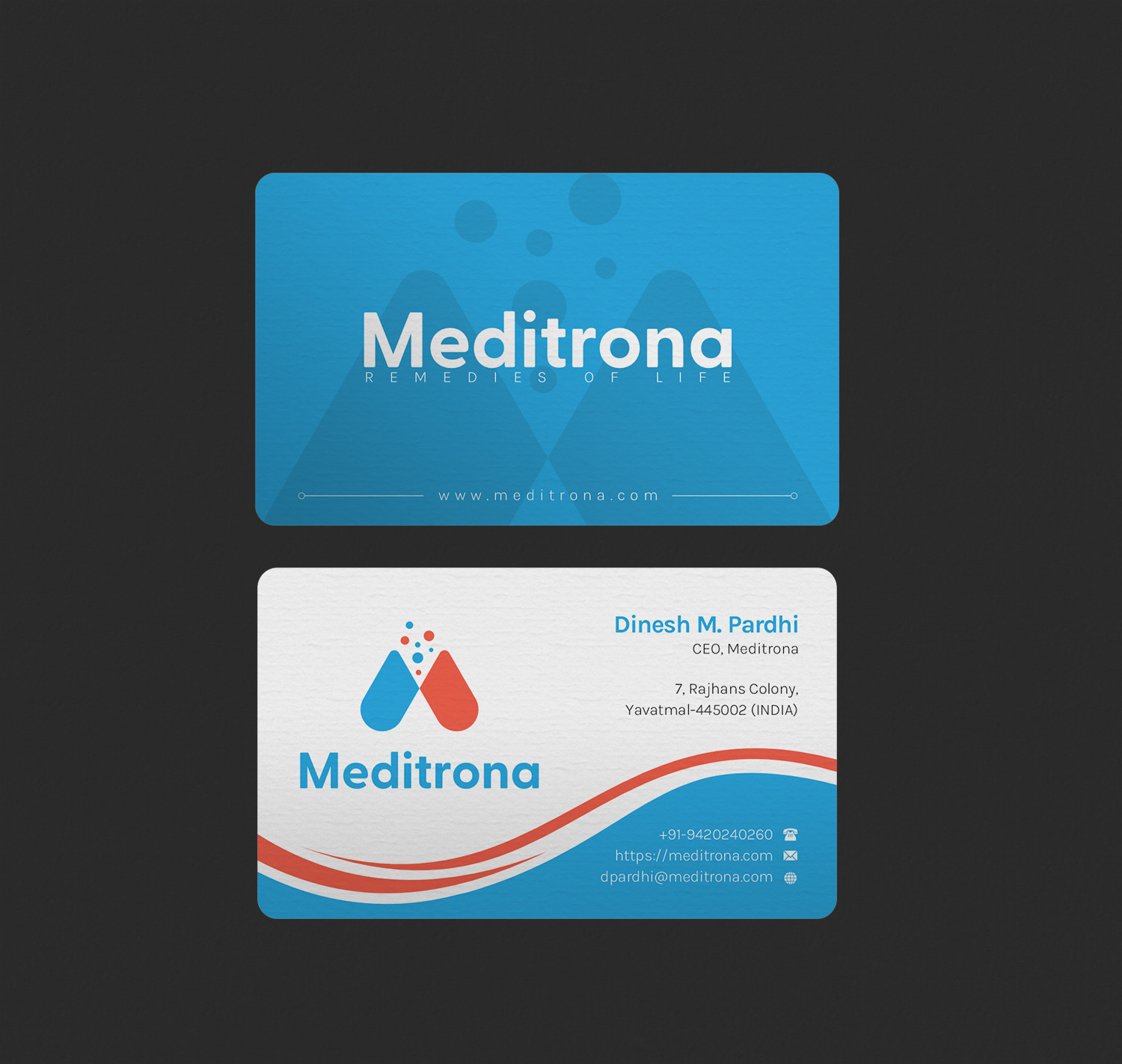 Business Card Design by INDIAN_Ashok for this project | Design #33847945