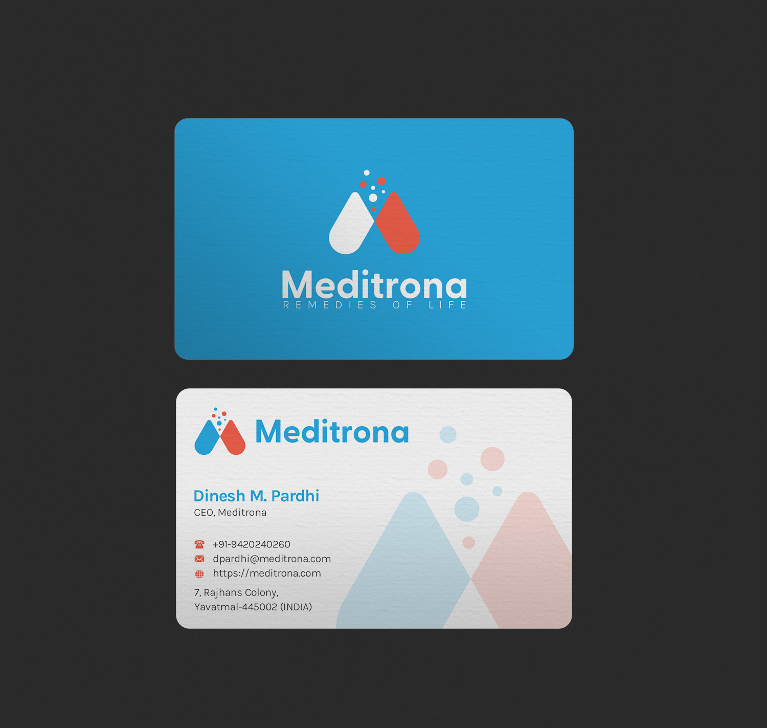 Business Card Design by INDIAN_Ashok for this project | Design #33847950