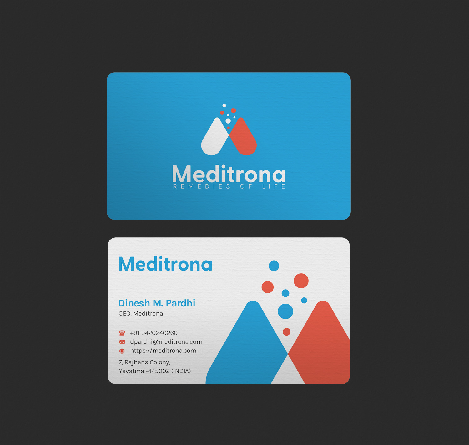 Business Card Design by INDIAN_Ashok for this project | Design #33847951