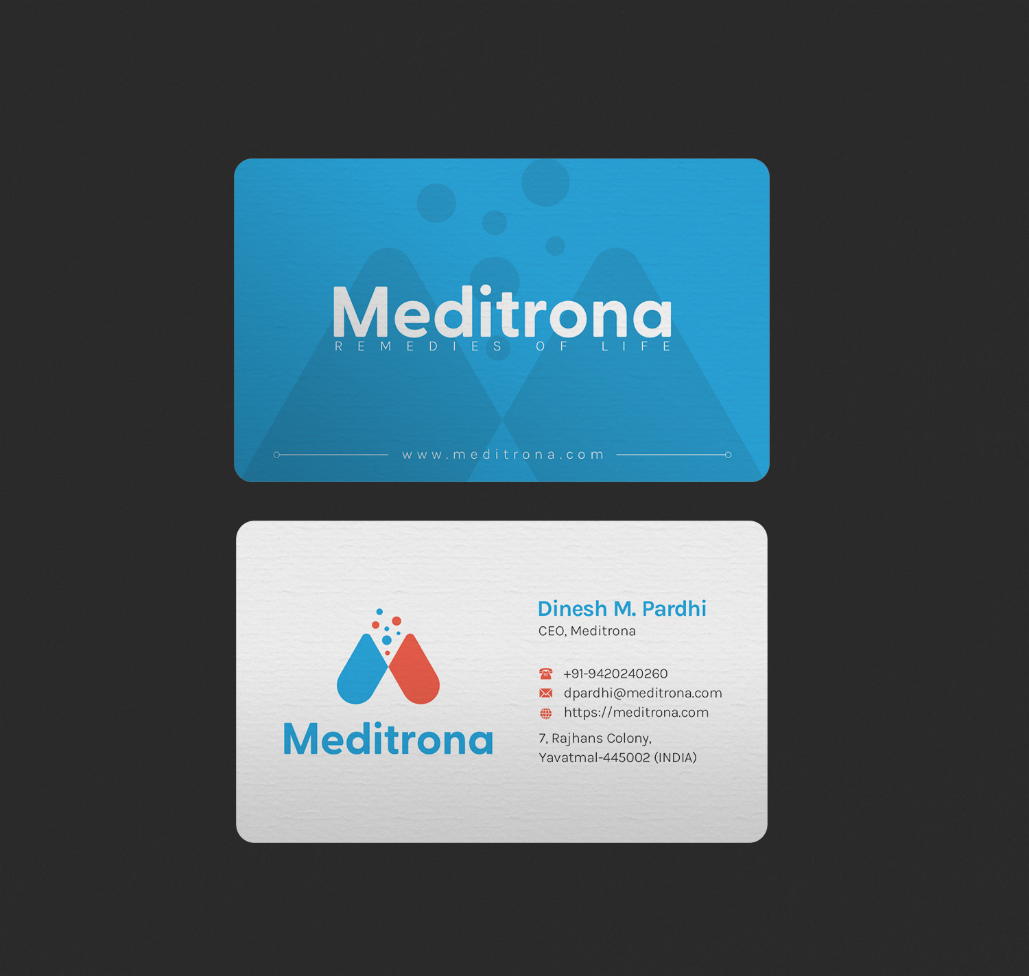 Business Card Design by INDIAN_Ashok for this project | Design #33847952