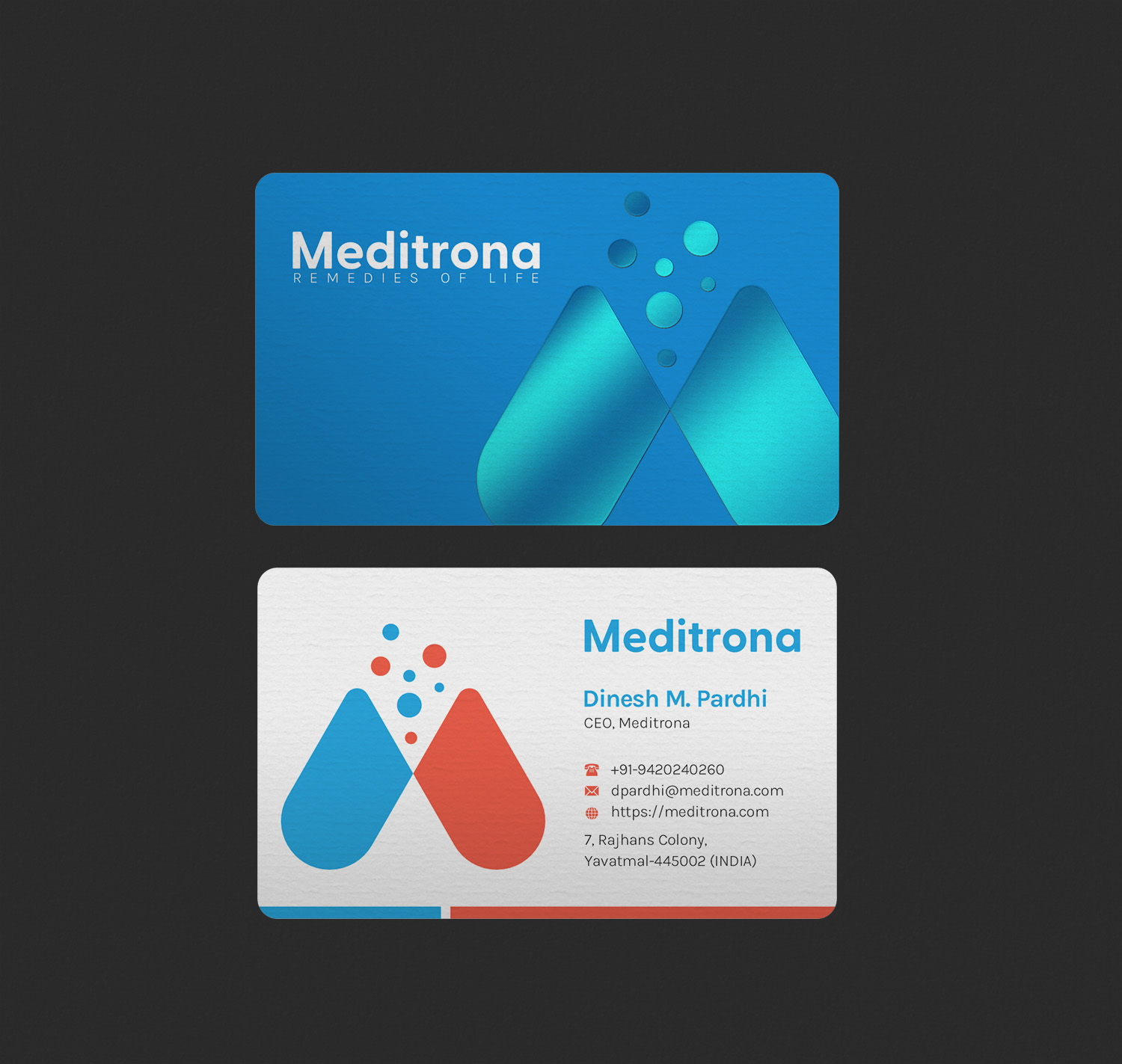 Business Card Design by INDIAN_Ashok for this project | Design #33847953