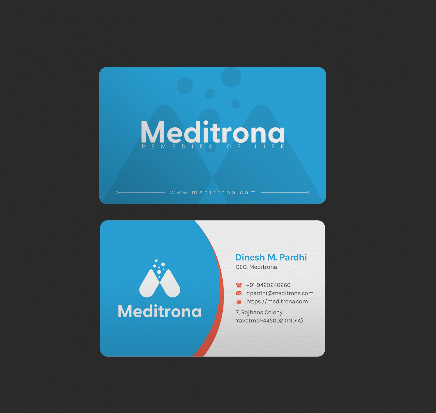 Business Card Design by INDIAN_Ashok for this project | Design #33847954