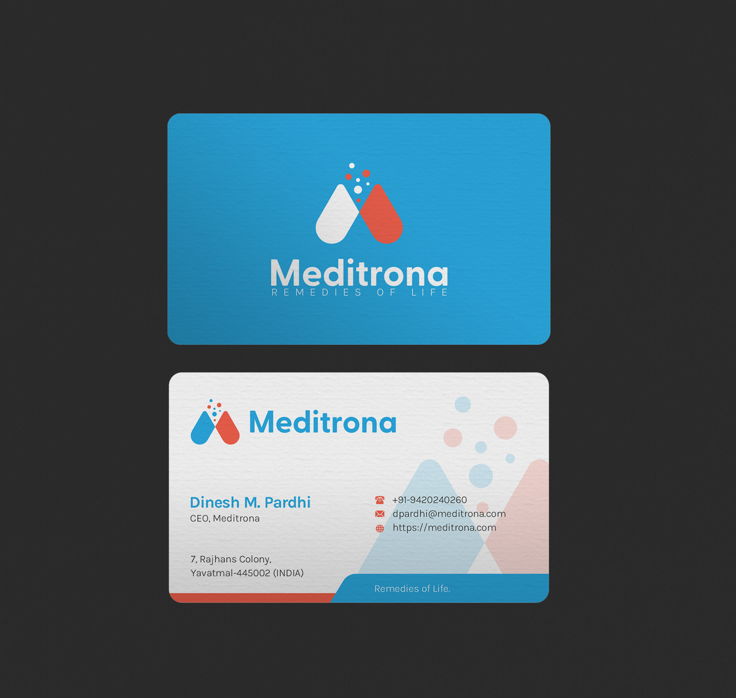Business Card Design by INDIAN_Ashok for this project | Design #33847955