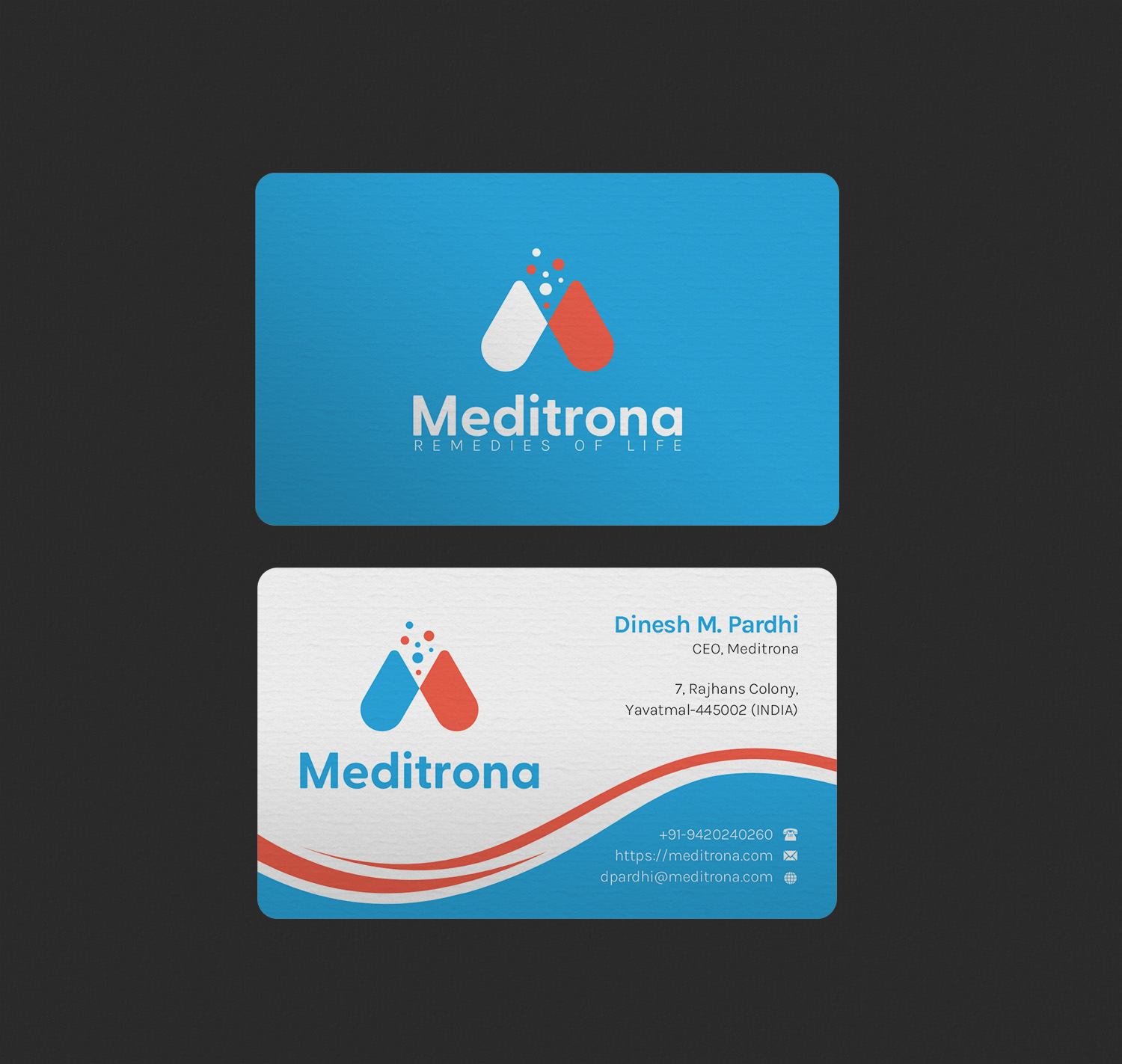 Business Card Design by INDIAN_Ashok for this project | Design #33847963